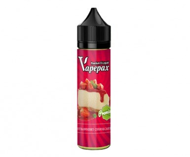 Vapepax strawberry cheesecake e-liquid
