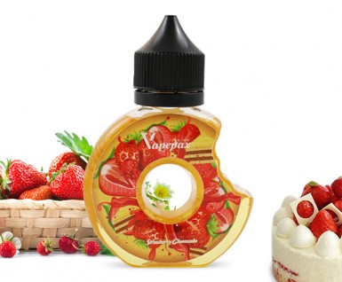Vapepax - Strawberry cheesecake e-liquid