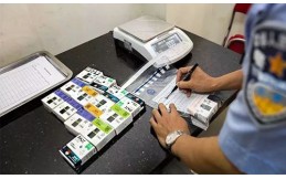 Cannabis E-liquid is checked again