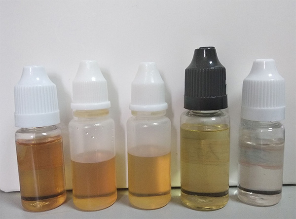 e liquid discoloration