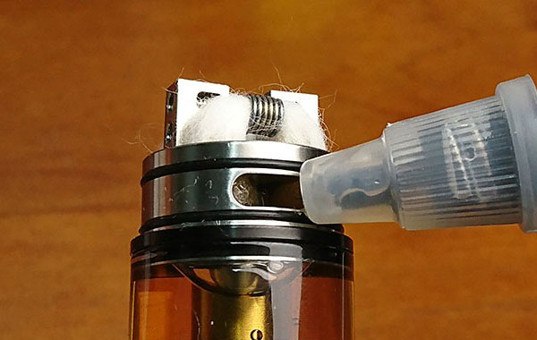 Rebuild drip tank atomizer