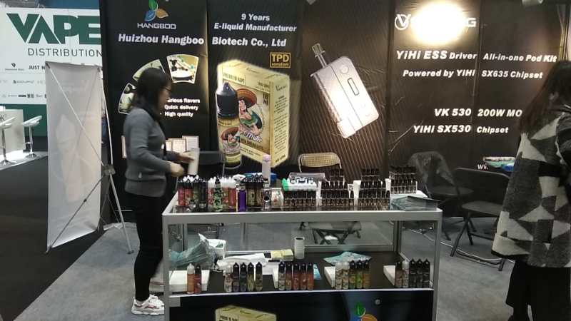 hangboo at the uk vaper expo