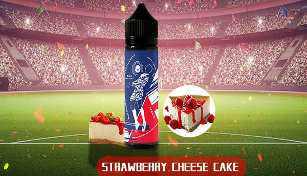 World Cup Theme Strawberry Cheesecake E-juice