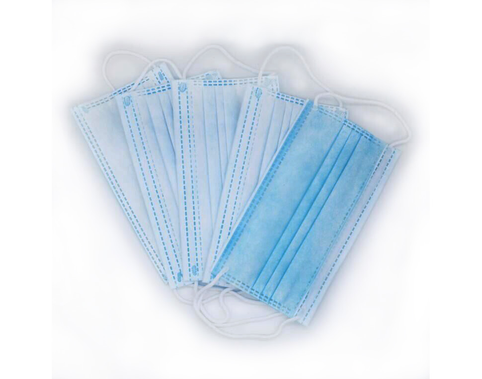 Disposable medical face mask 